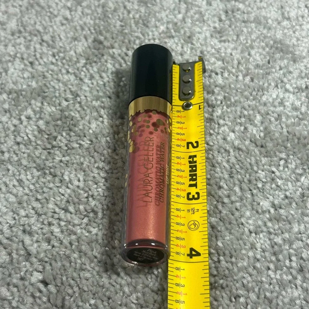 Laura Geller Chromatic Water Lip Tint Pink‎ Sorbet 0.13oz Shimmer Gloss Women